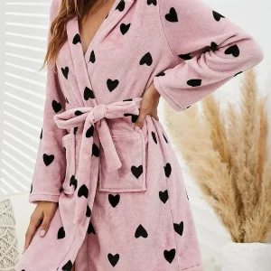 peignoir sportif à capuche multi-couleur